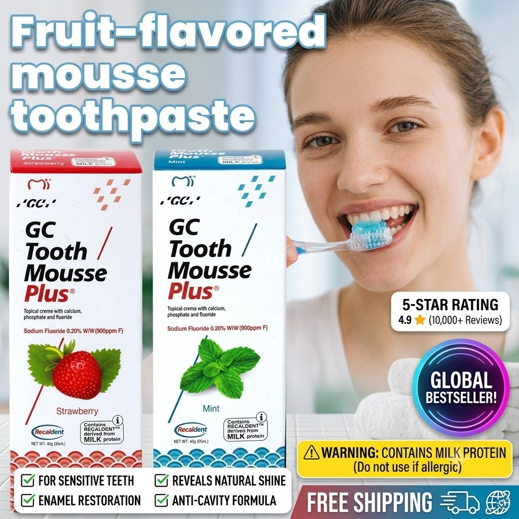 Teeth Whitening Toothpaste - معجون أسنان بنكهة الفواكه GC 50
