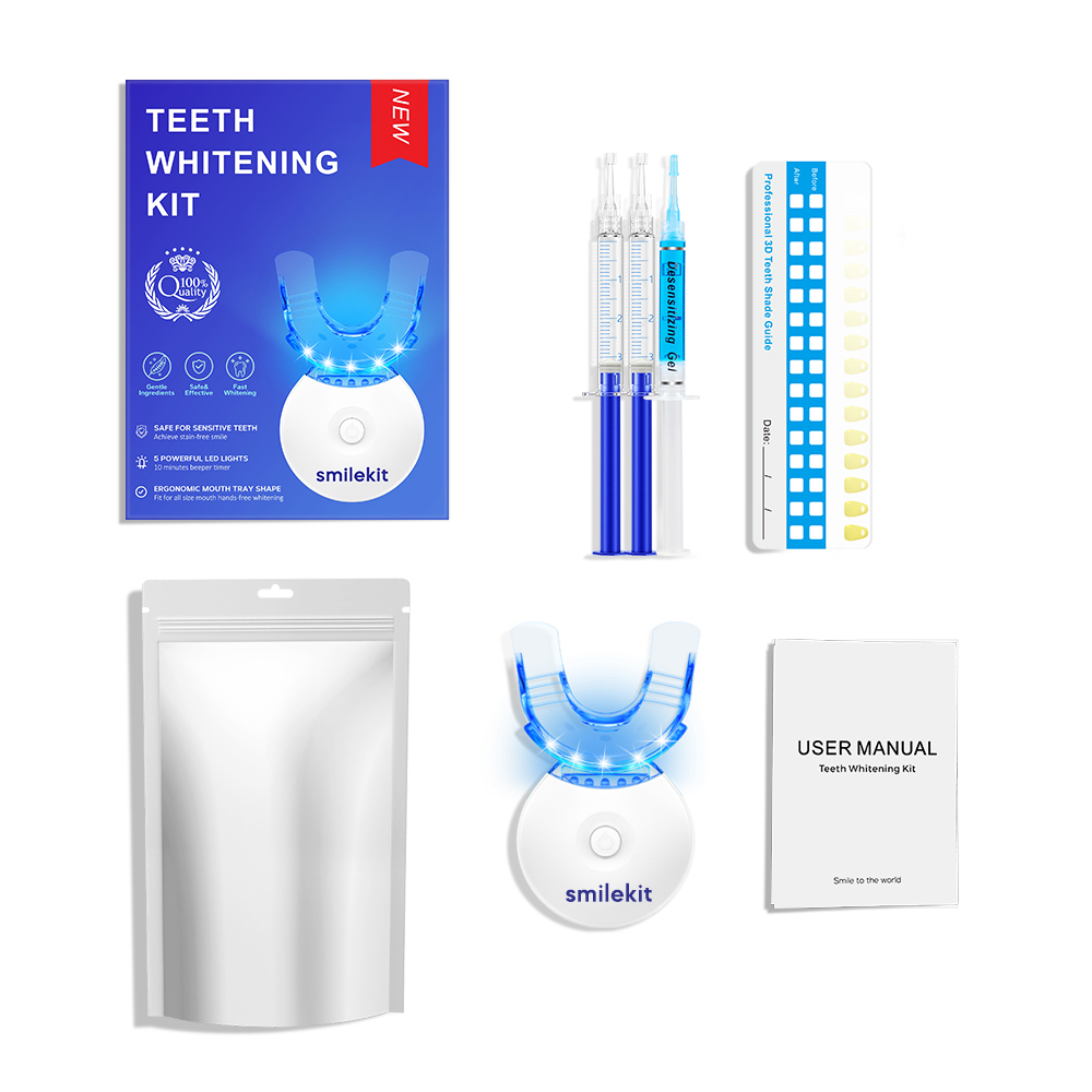 Teeth Whitening Gel For Trays - مجموعة تبييض الأسنان - 5X مبيض