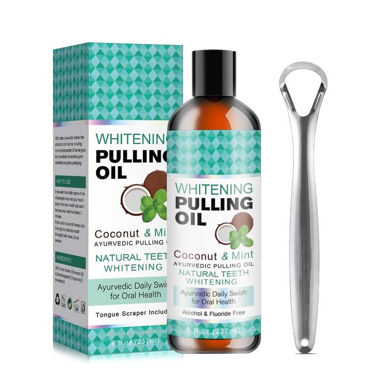 Coconut Oil Pull - غسول الفم بالشطف مع نعناع جوز
