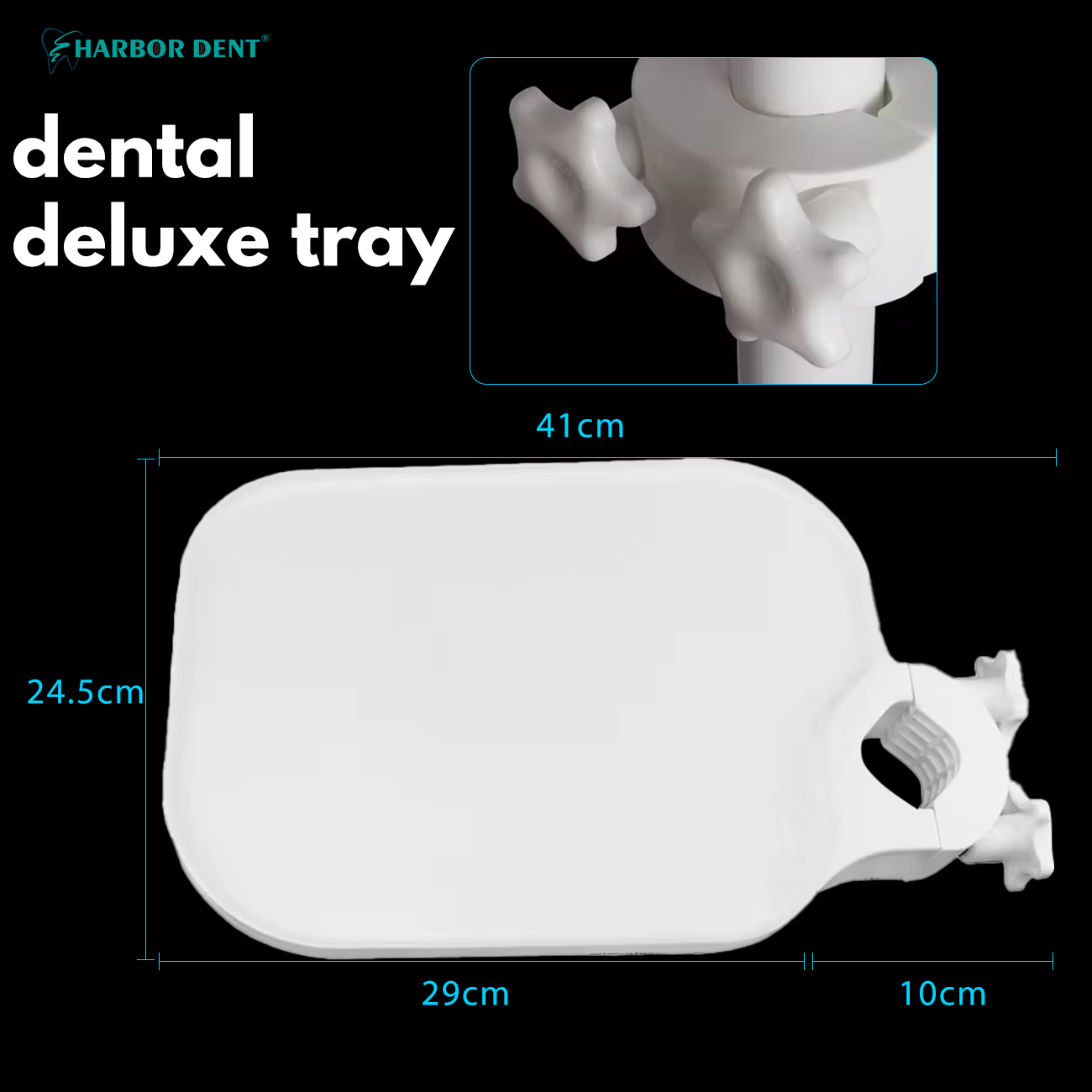 Teeth Whitening Tray - 1 قطعة قشارة بلاستيكية للأسنان كرسي