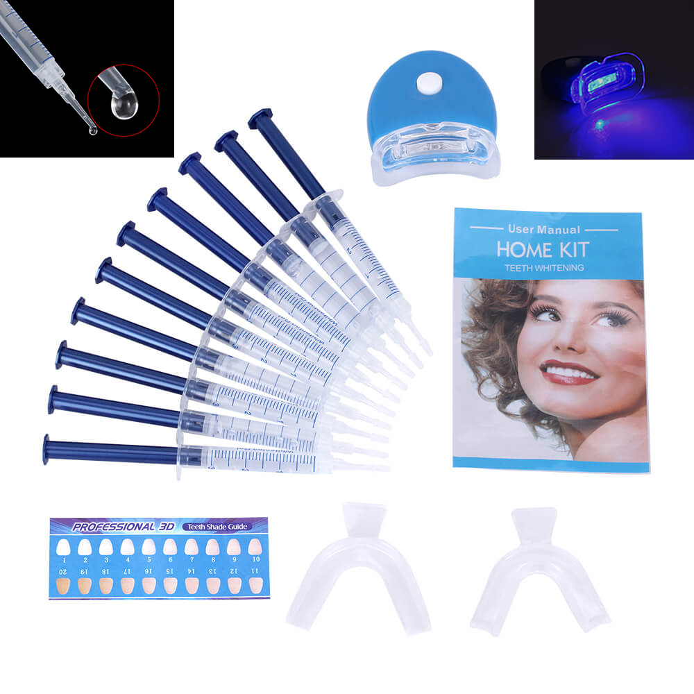 Teeth Whitening Diy - 1 مجموعة تبييض الأسنان 44% بيروكسيد