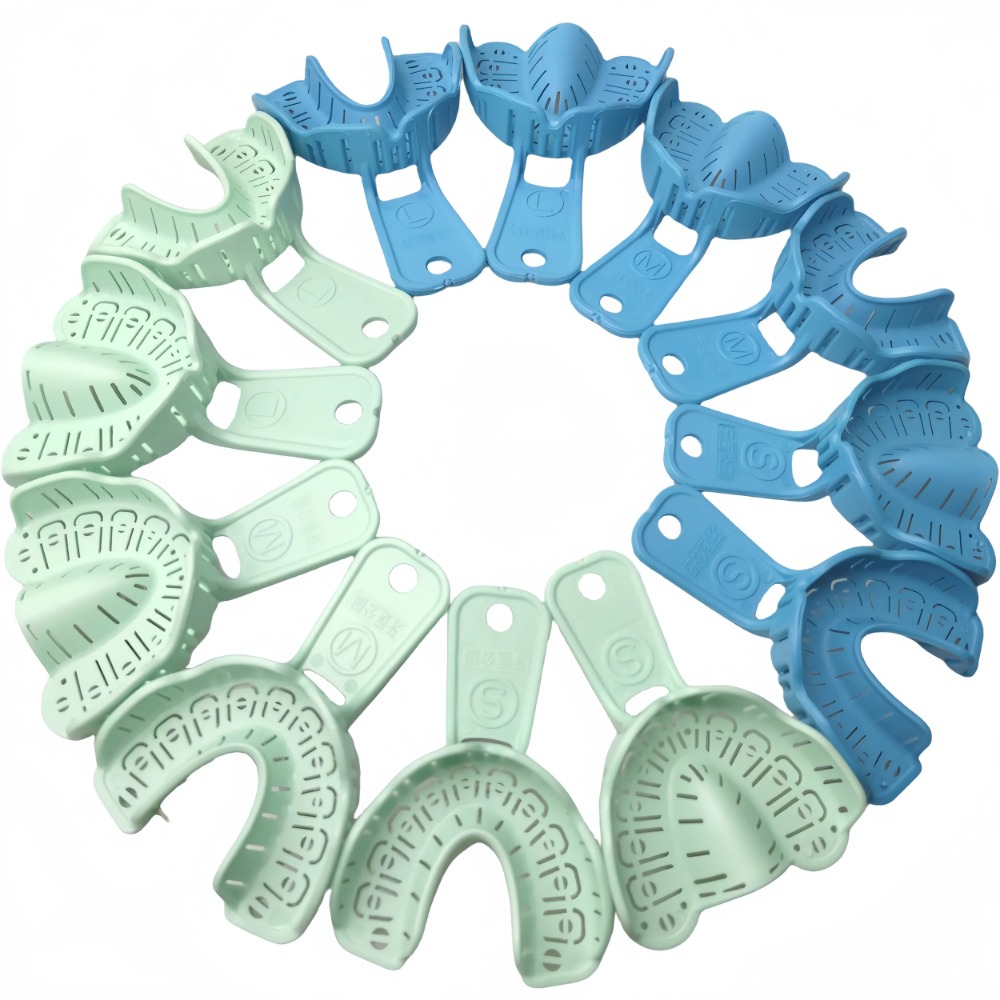 Teeth Whitening Tray - 6 قطعة/المجموعة الأسنان الانطباع علبة بلاستيكية
