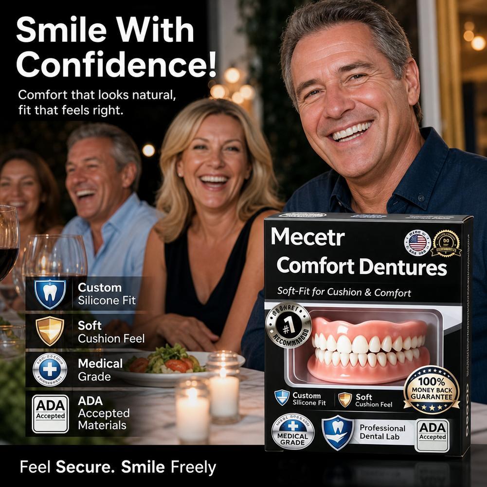 Teeth Whitening Instant - أطقم أسنان طبيعية محسنة علوية وسفلية