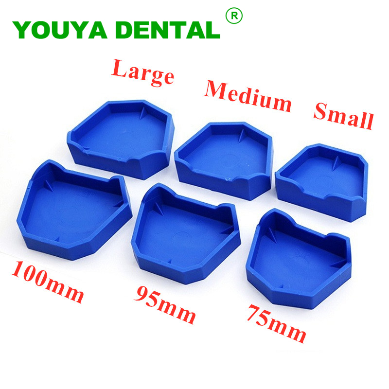 Teeth Whitening Tray - 6 قطعة/المجموعة نموذج الأسنان قاعدة السيليكون