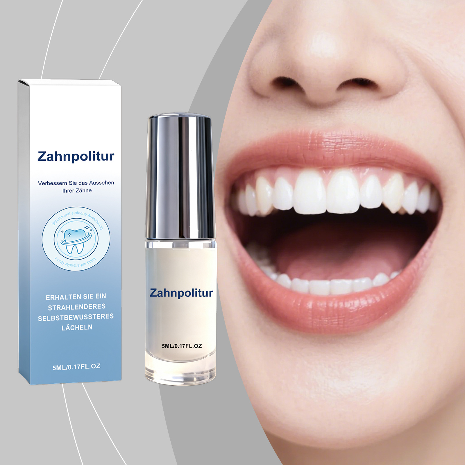 Teeth Whitening Xylitol - ملمع أسنان بالزيليتول لتفتيح فوري وإزالة