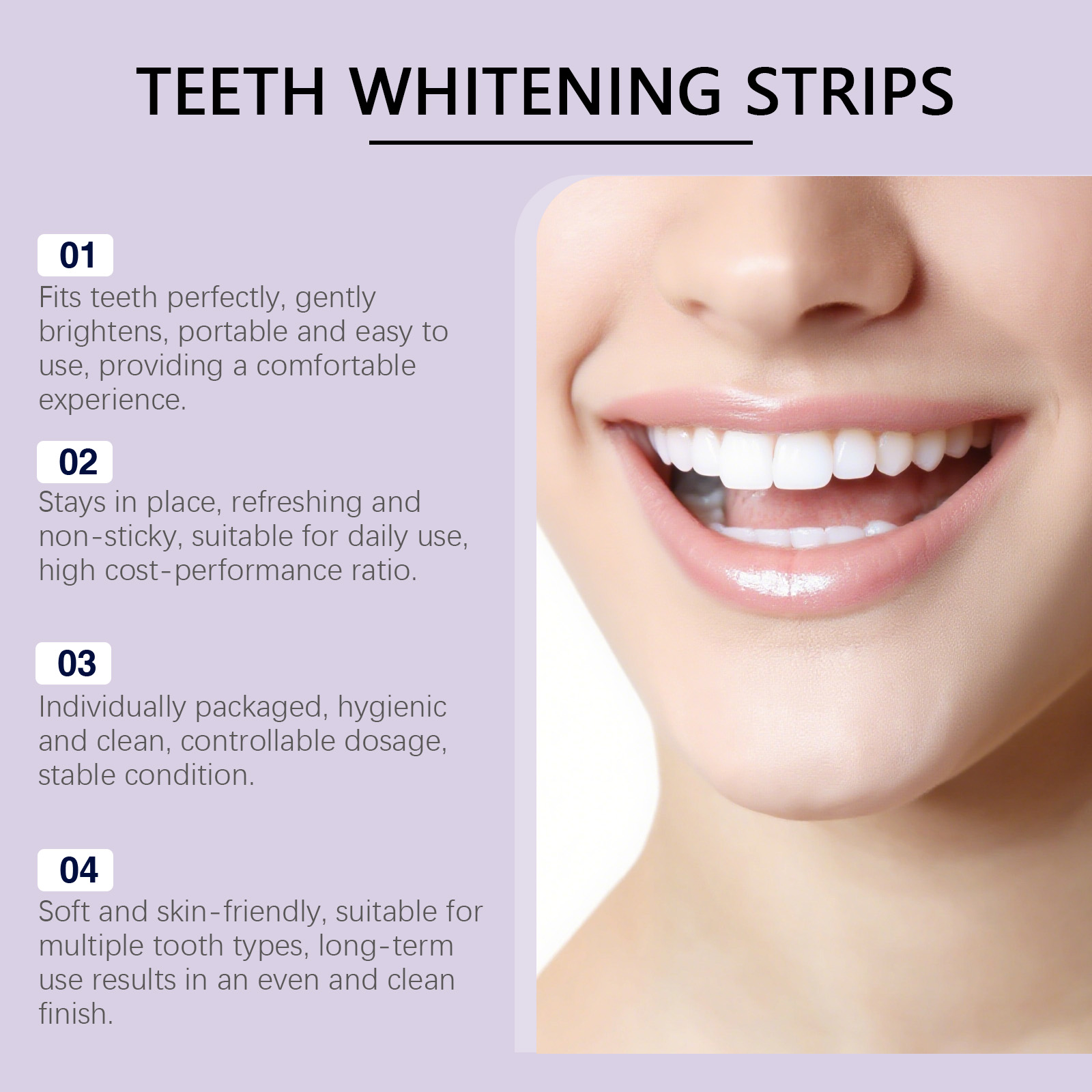 شرائط تبييض الأسنان باللون الأ - مراجعة Teeth Whitening Quick وسعره