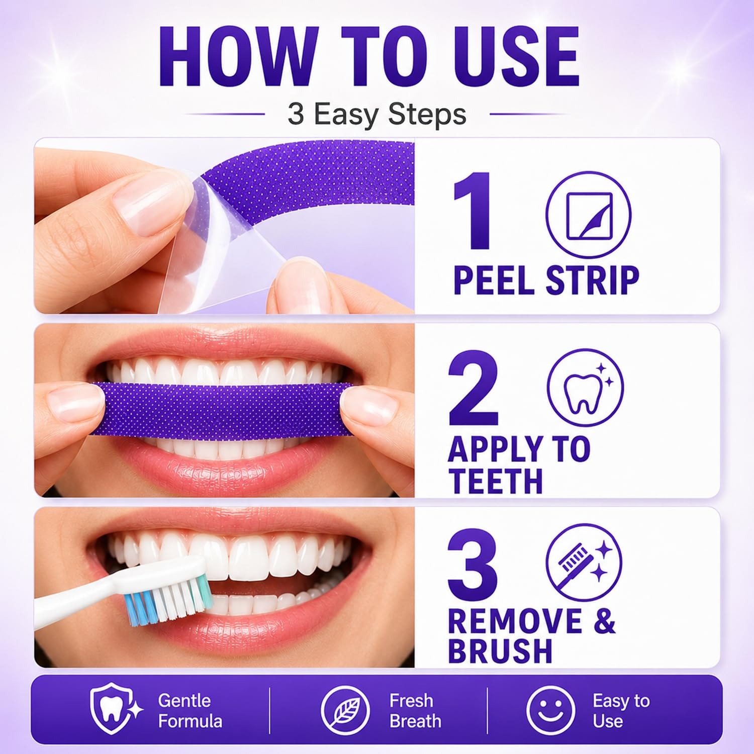 شرائط تبييض الأسنان باللون الأ - مراجعة Teeth Whitening Quick وسعره