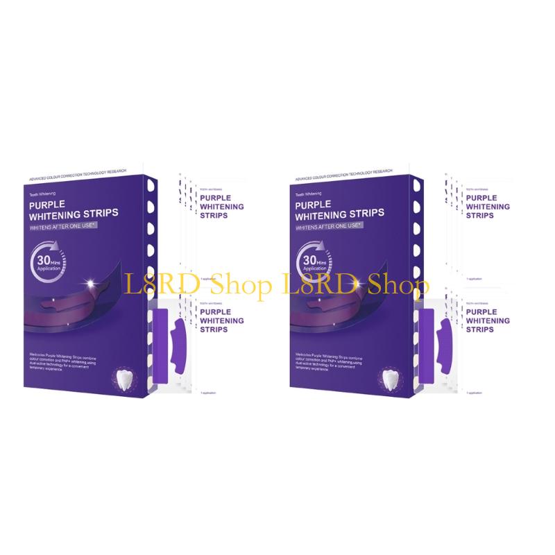 L8RD 7/14 زوجًا من شرائط تبييض - مراجعة Teeth Whitening Quick وسعره