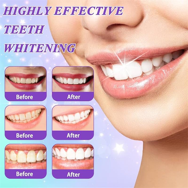 معجون أسنان 9D بنفسجي لتبييض ا - مراجعة Teeth Whitening Toothpaste وسعره