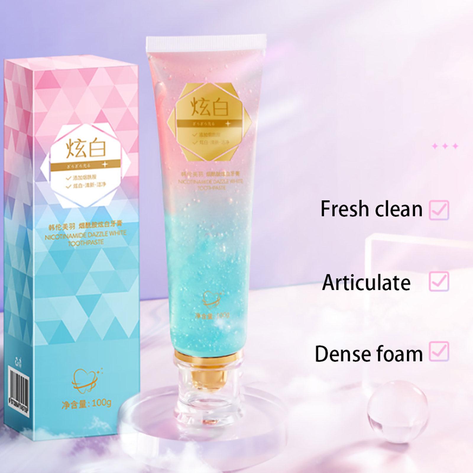 معجون أسنان مبيض النياسيناميد  - مراجعة Teeth Whitening Toothpaste وسعره