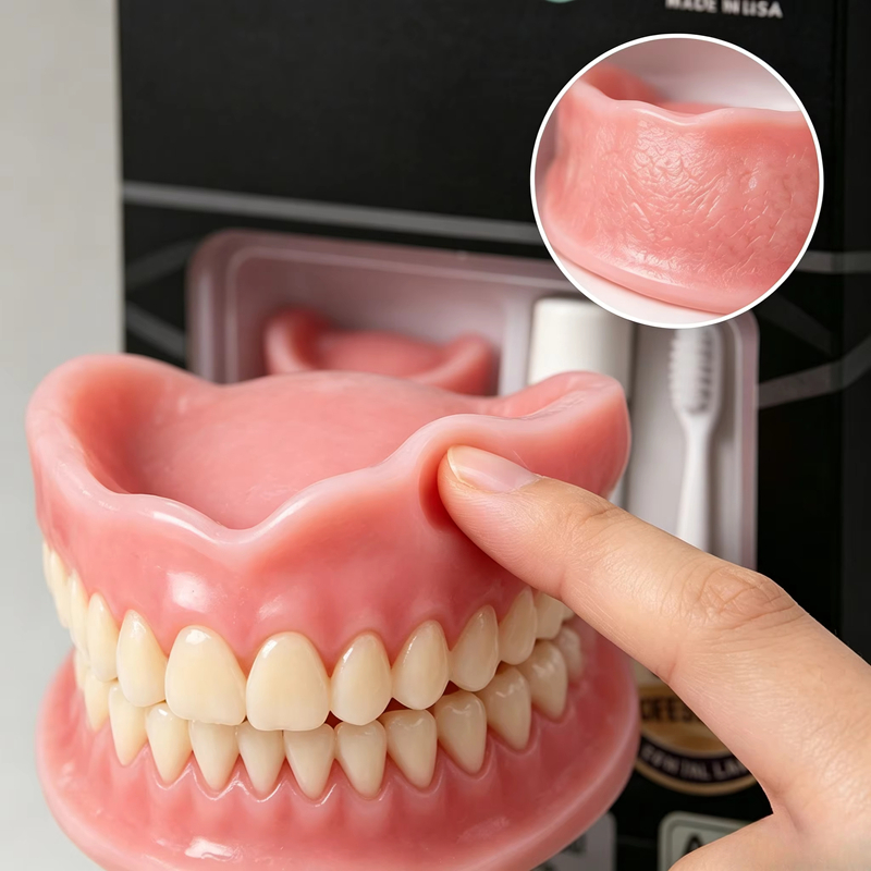 طقم أسنان سيليكون قابل للتشكيل - مراجعة Teeth Whitening Instant وسعره