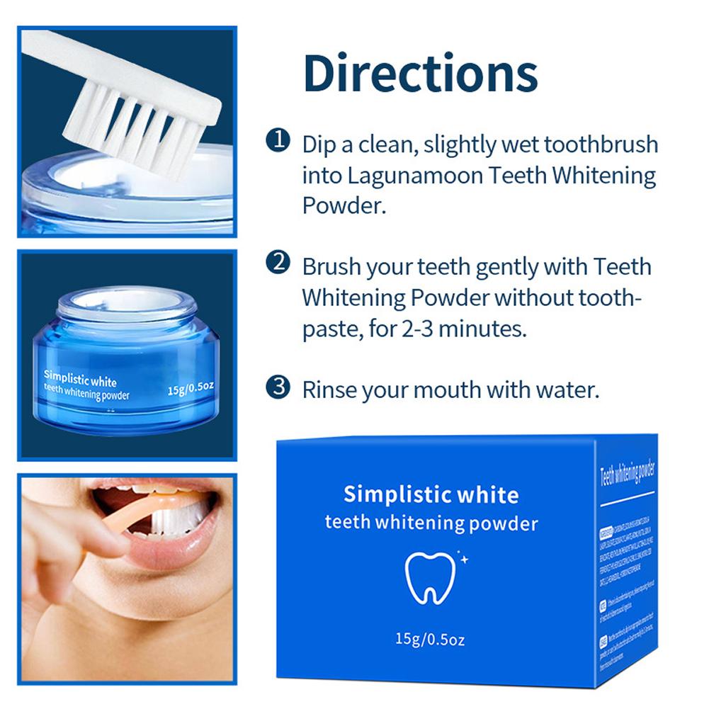 مسحوق تبييض الأسنان البسيط يقل - مراجعة Teeth Whitening Instant وسعره