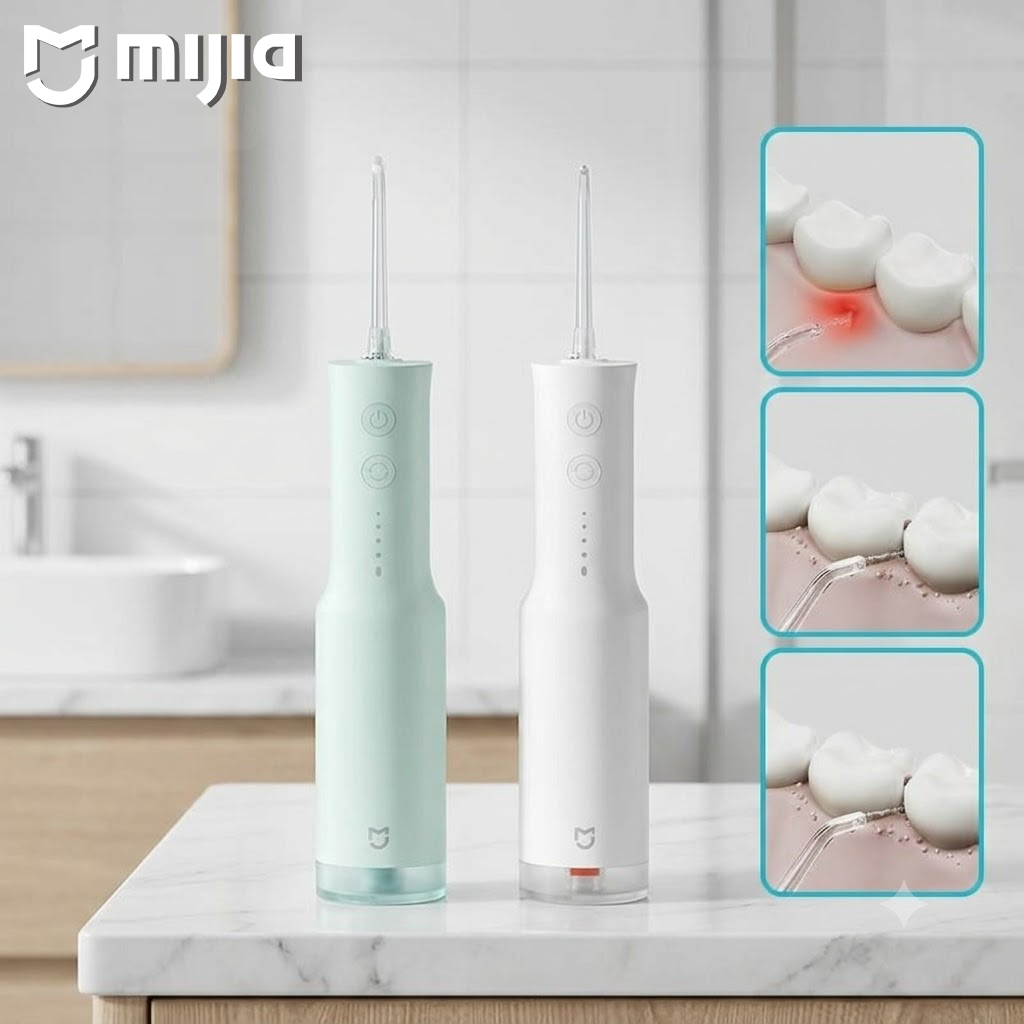جهاز شاومي المحمول لتنظيف الأس - مراجعة Teeth Whitening Quick وسعره