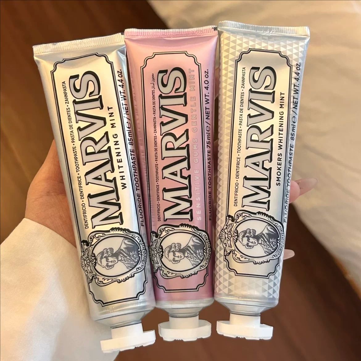 معجون أسنان مارفيس بالنعناع لل - مراجعة Teeth Whitening Toothpaste وسعره