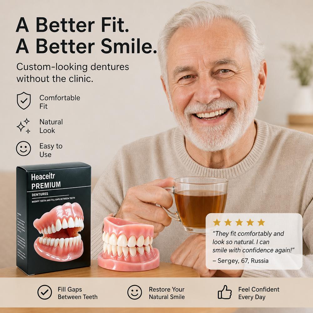 طقم كامل من أطقم الأسنان السيل - مراجعة Teeth Whitening Instant وسعره