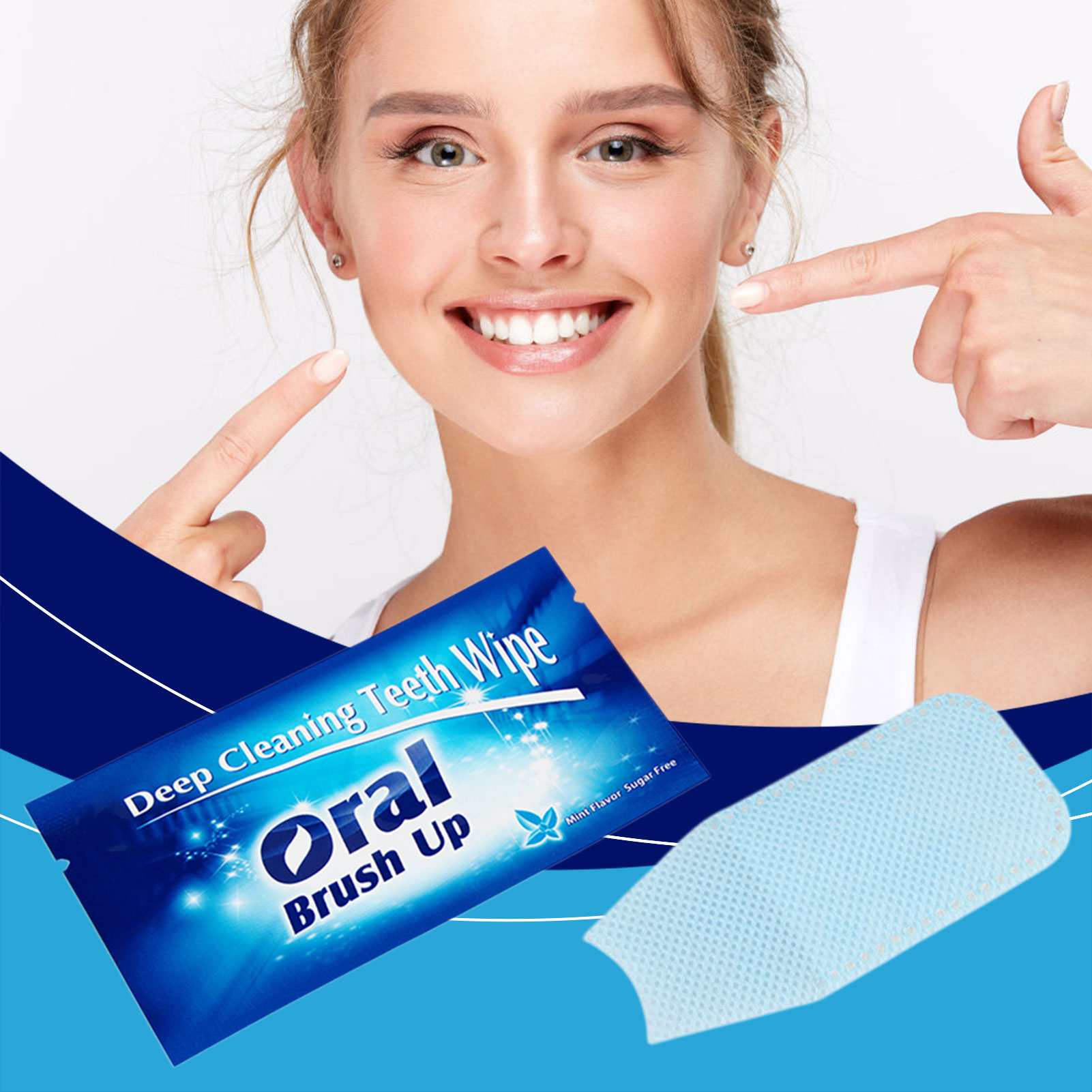كم الإصبع لمسح الأسنان لإزالة  - مراجعة Teeth Whitening Quick وسعره